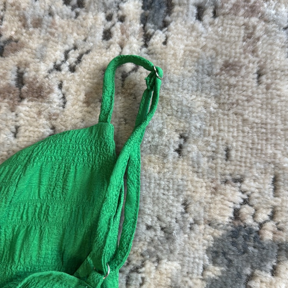 SHEIN Green Tiered Maxi Sundress - Picture 5 of 6